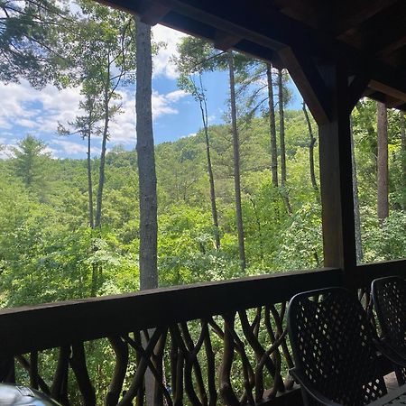 The Cozy Lazy Laurel With Year-Round Mountain Views, Hot Tub, Fire Pit Villa Cherry Log Exterior foto