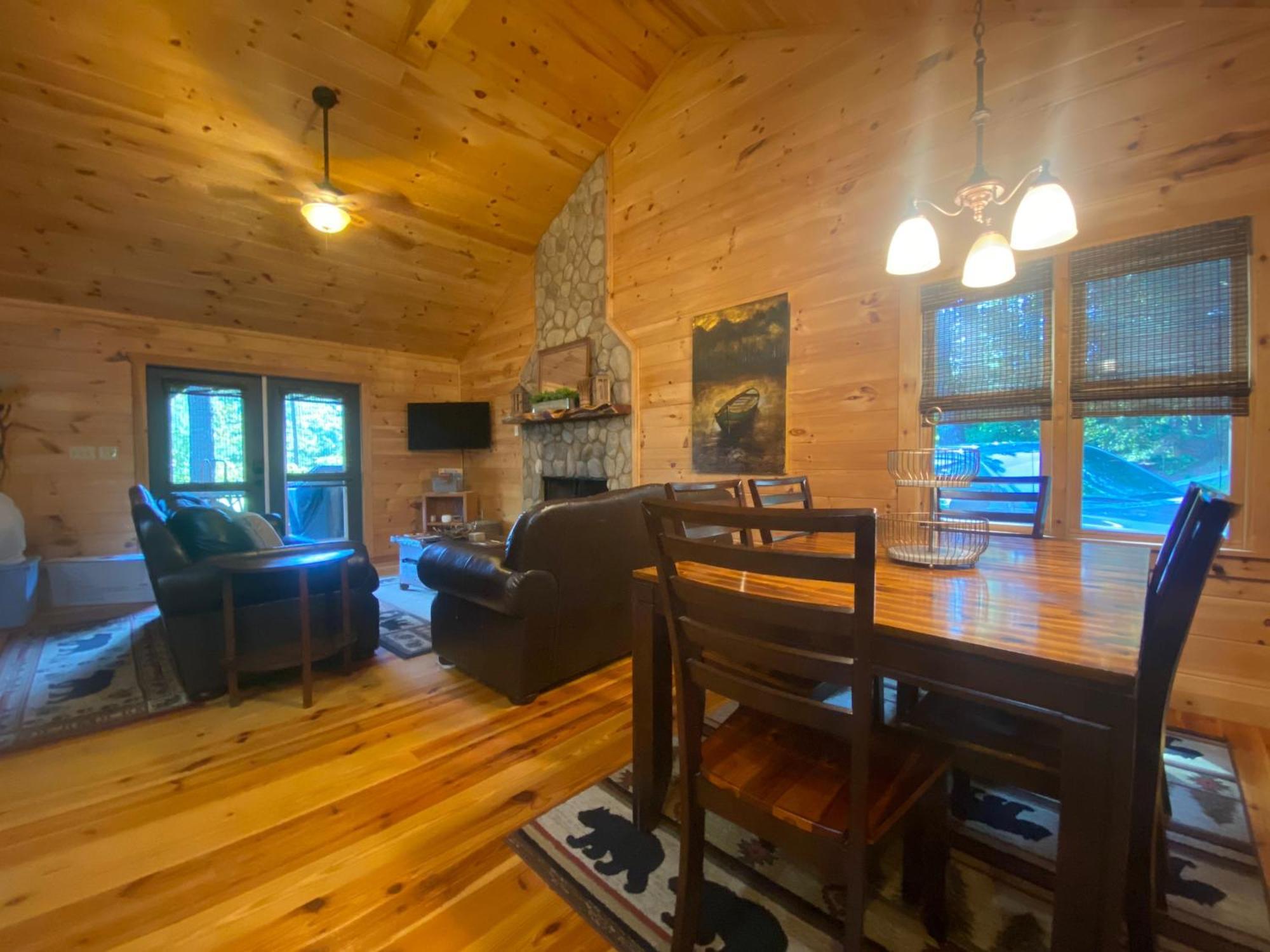 The Cozy Lazy Laurel With Year-Round Mountain Views, Hot Tub, Fire Pit Villa Cherry Log Exterior foto